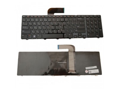 Клавиатура за лаптоп Dell Inspiron 5720 7720 N7110 XPS L702x Vostro 3750 Черна с Кирилица